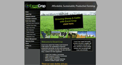 Desktop Screenshot of excelcrop.com